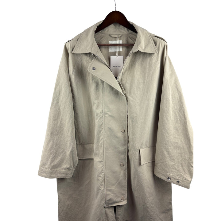 Women’s Everlane XL Beige Trench coat with Hooded