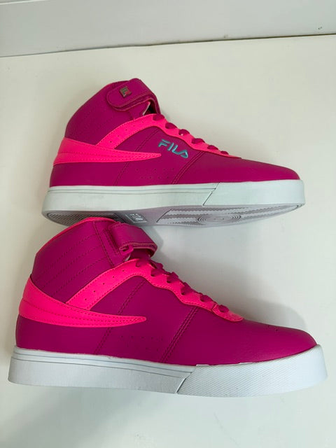 Fila Vulc 13 Superbright High Top Sneakers Pink Arrowfish NWT Sz10