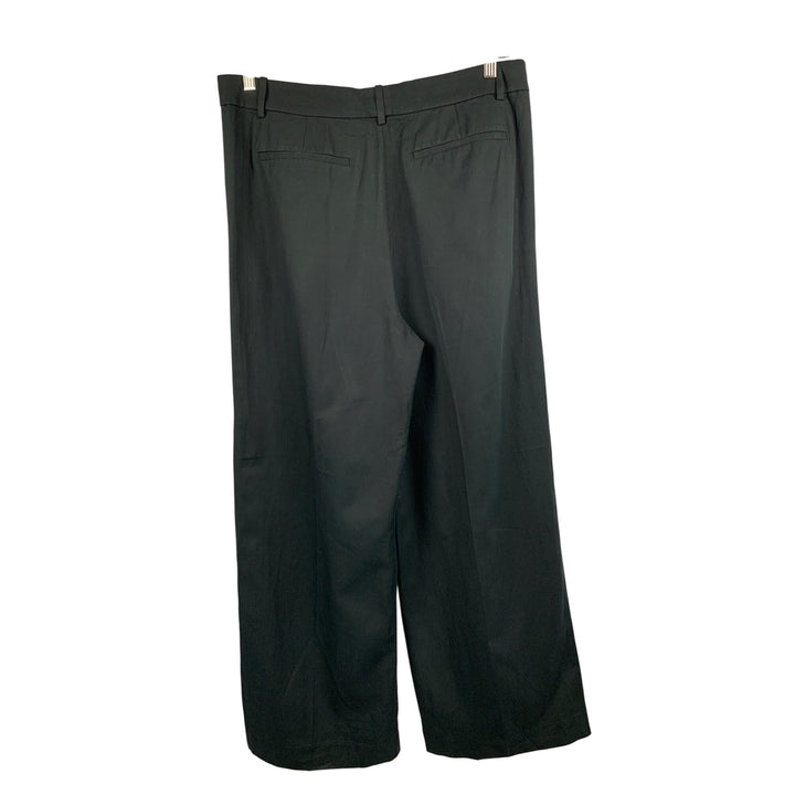 Madewell Black Wide-Leg Pants S