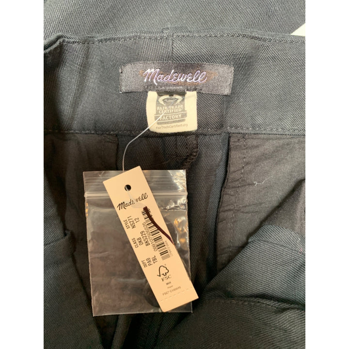 Madewell Black Wide-Leg Pants S