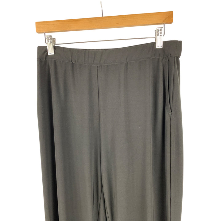 Dennis By Dennis Basso Womens Black Pants S Polyester & Spandex Made In China