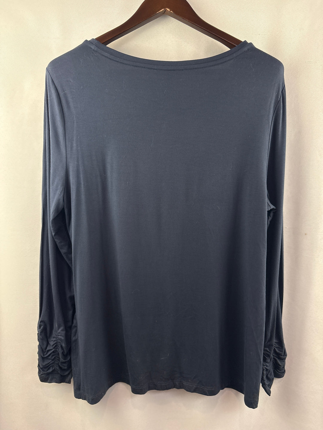Women’s Alfani XXL Navy Blue Long Sleeve Shirt
