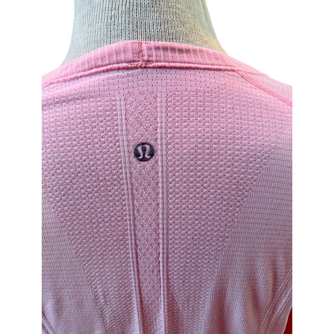 Lululemon Longsleeve Pink Athletic Top for Women