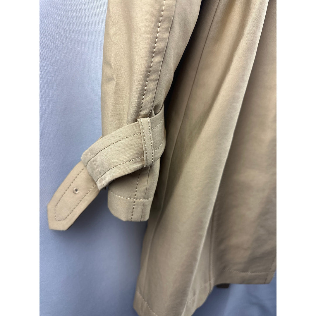 Women’s Kenneth Cole Mid length Beige Trench coat Size M