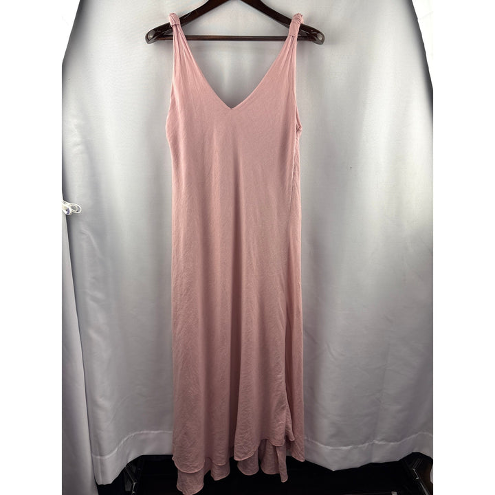 Women’s Luna Allegra Large Millennial Pink Tank Maxi Dress