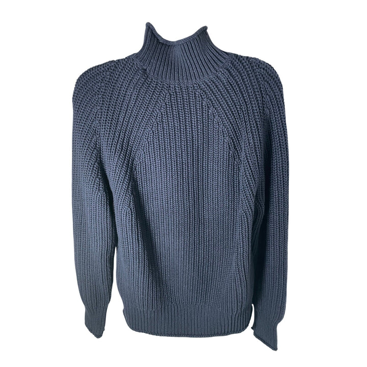 J Crew Relaxed Chunky Knit Rollneck Sweater With Raglan Sleeves Size Small