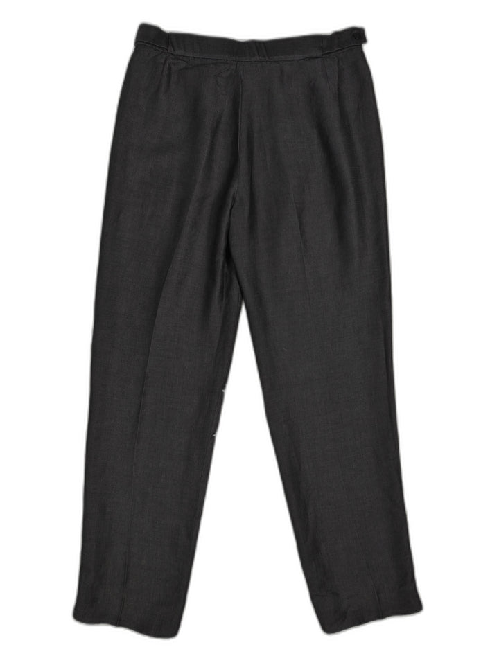 DKNY Womens Charcoal Gray Tailored Office Dress Pants Size 14