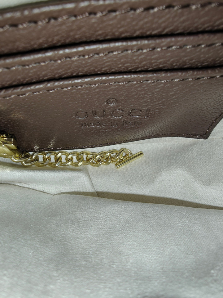 Women Gucci Style Half Moon Hobo Bag Brown Beige Green Red