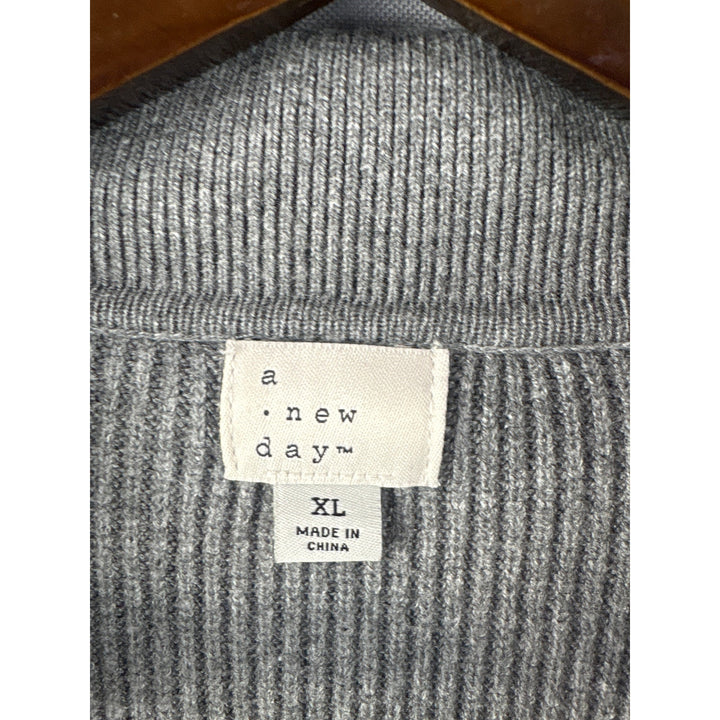 Women’s A New Day XL Late Gray V-Neck Sweater