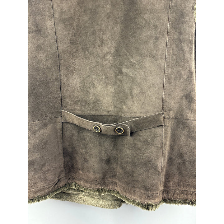 Women’s Seattle Suede Eddie Bauer Medium Brown Suede Vest