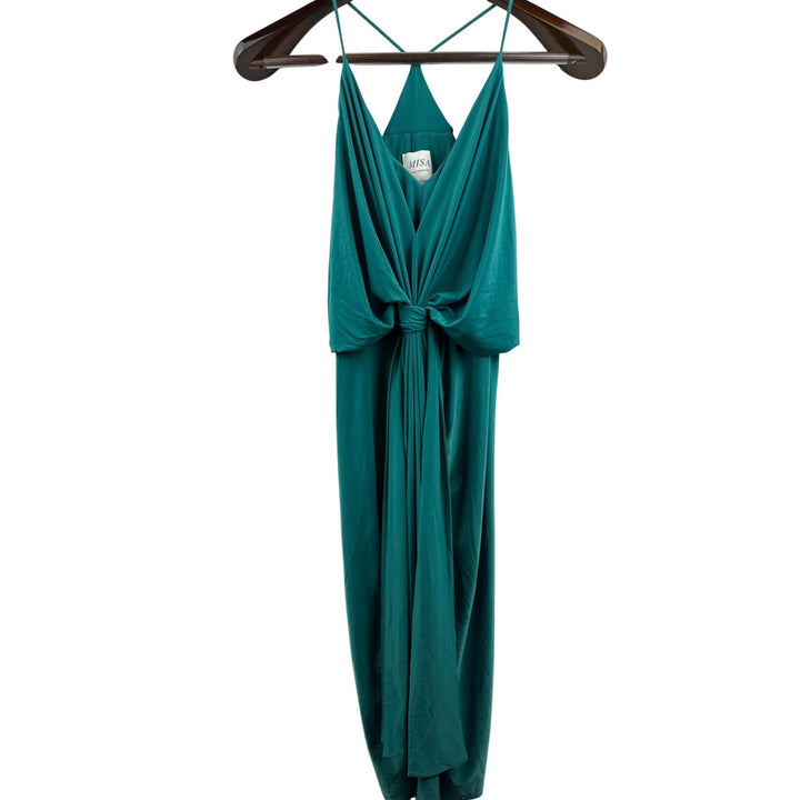 NWT Misa Green Midi/Knee Length Dress size XS