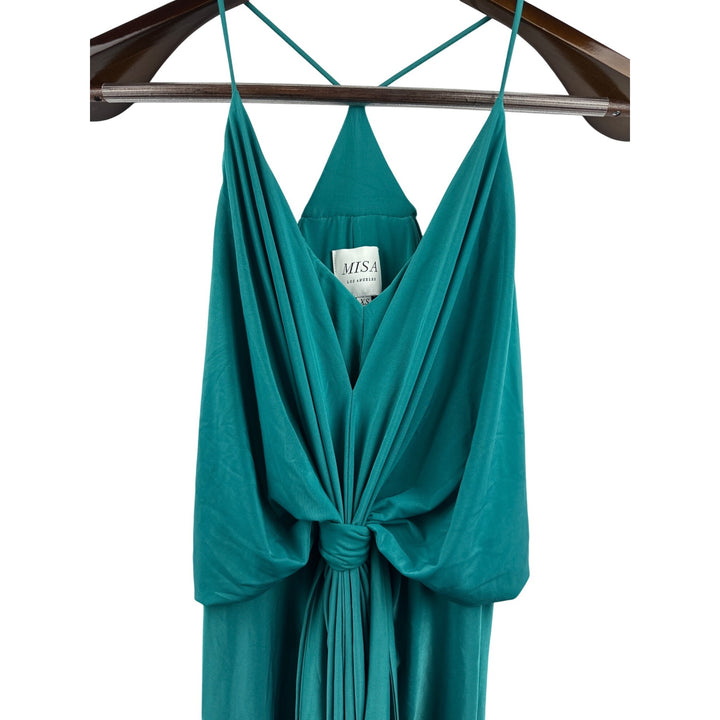 NWT Misa Green Midi/Knee Length Dress size XS