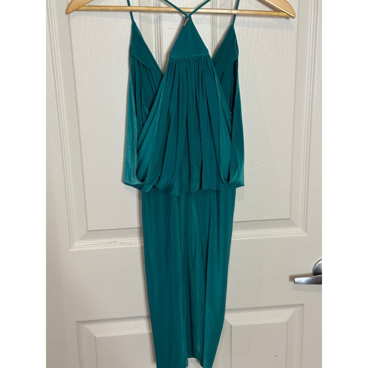 NWT Misa Green Midi/Knee Length Dress size XS