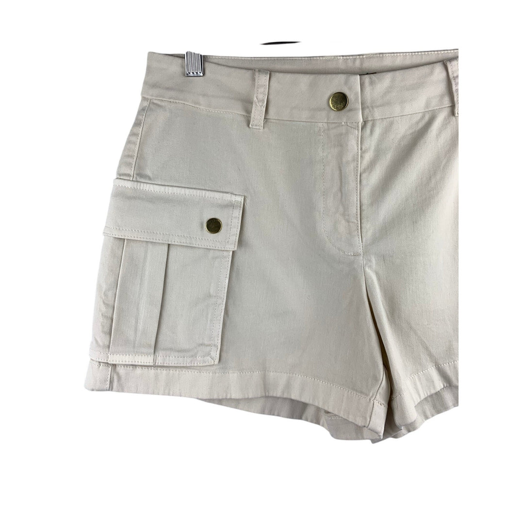 Women's J.Crew *NWT* Beige Cargo Shorts - Size 6