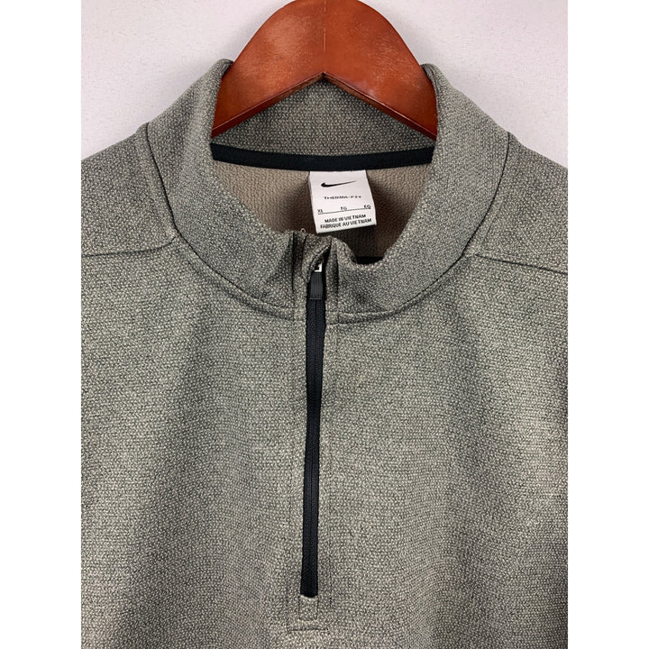 Nike Therma-Fit Mens XL Pullover Sweatshirt Heather Gray