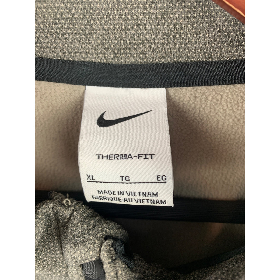Nike Therma-Fit Mens XL Pullover Sweatshirt Heather Gray