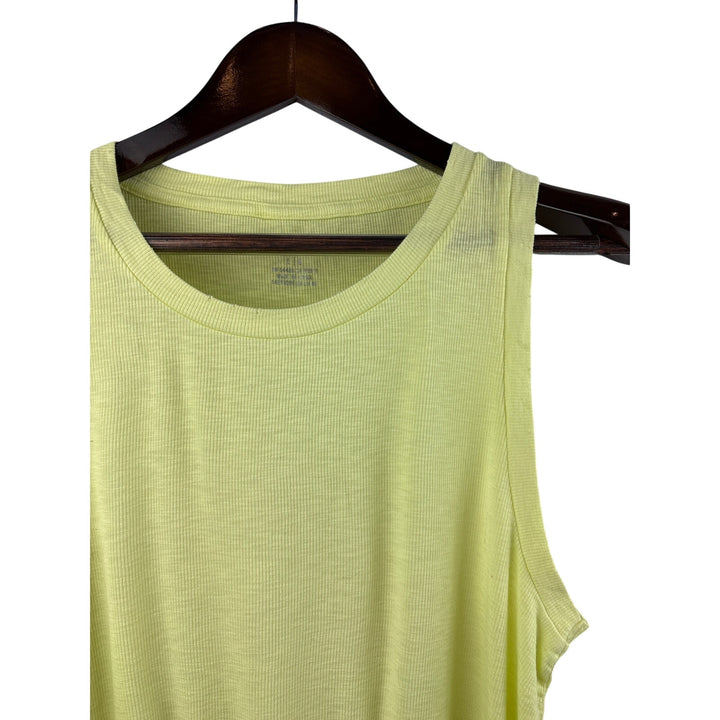 Women’s Aerie Large Neon Yellow Lounge Tank