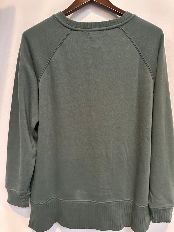 Men’s Maurices Green Long Sweatshirt Size M