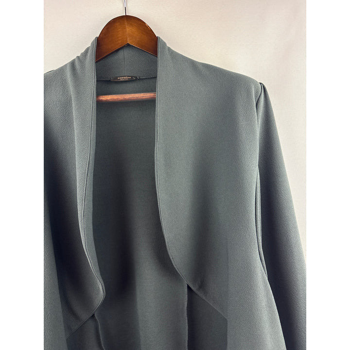 Women’s Ssoulm XL Charcoal Grey Blazer Sweater
