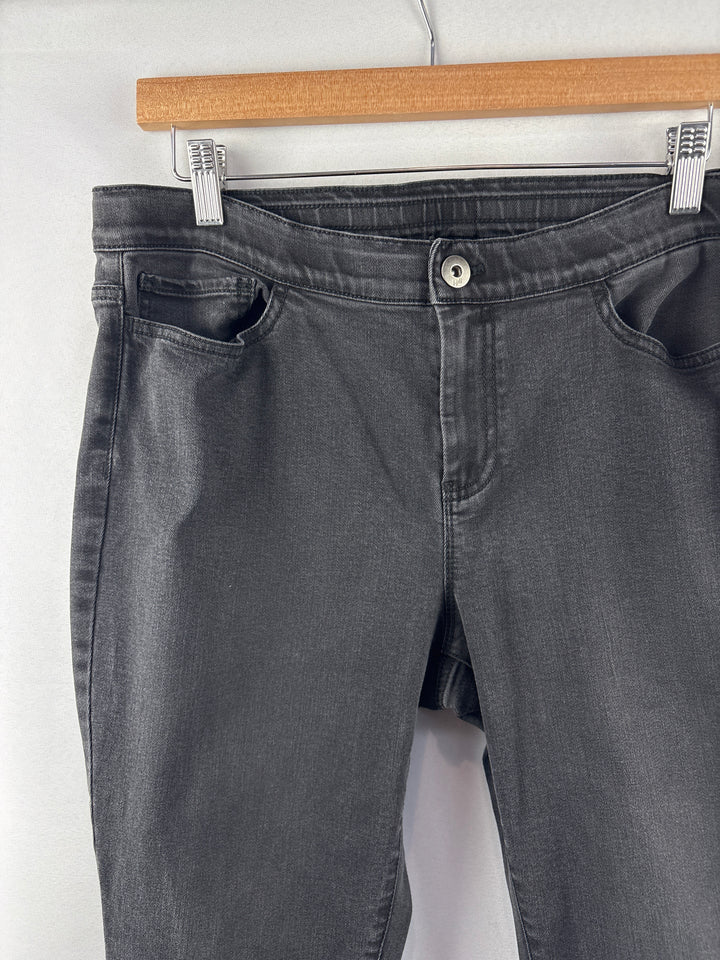 Women’s J.Jill Size 14 Black Denim Jeggings
