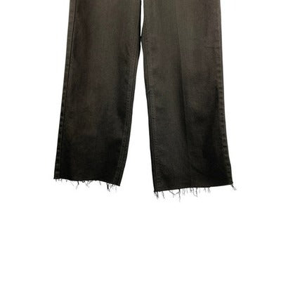 Women's Carly Jeans Black High Rise Button Jeans - Size 1