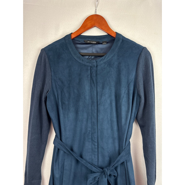 Halston Women’s Blue Jacket- Size 4