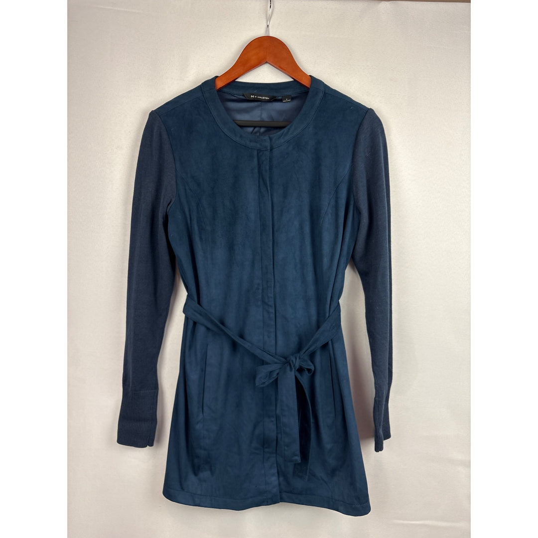 Halston Women’s Blue Jacket- Size 4