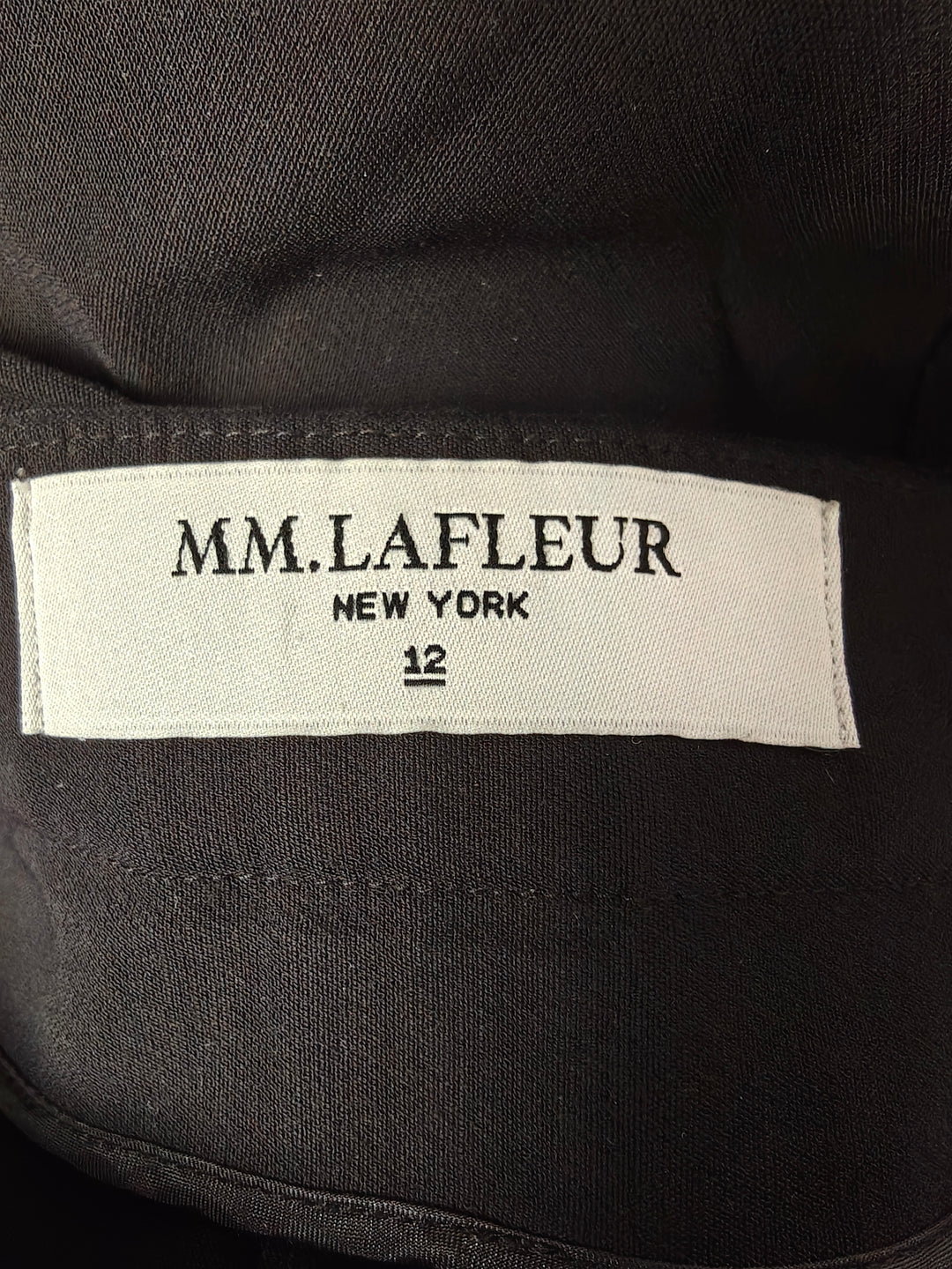 Womens MM.LaFleur Pants Black Size 12