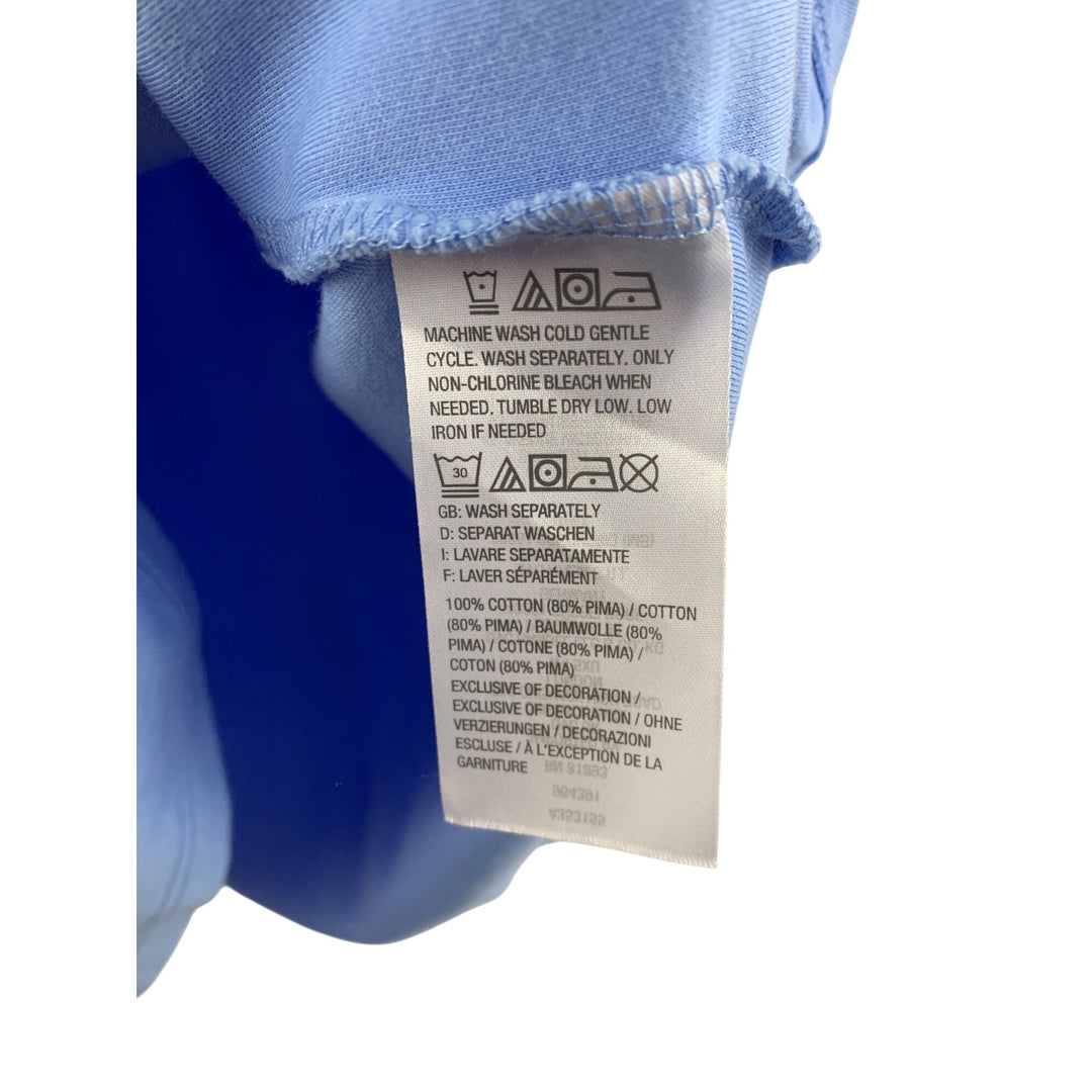 Isaac Mizrahi Live Essentials Womens XL Blue Sleeveless Cotton Tank Top