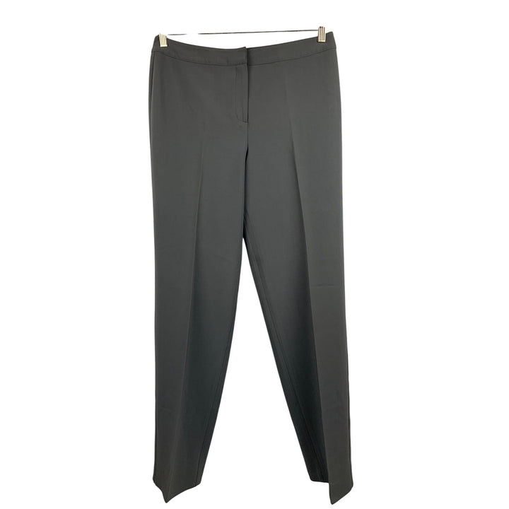 St. John Womens Gray Stretch Dress Pants Size 10
