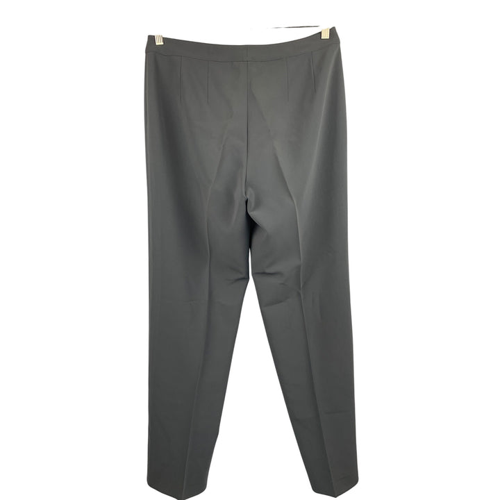 St. John Womens Gray Stretch Dress Pants Size 10