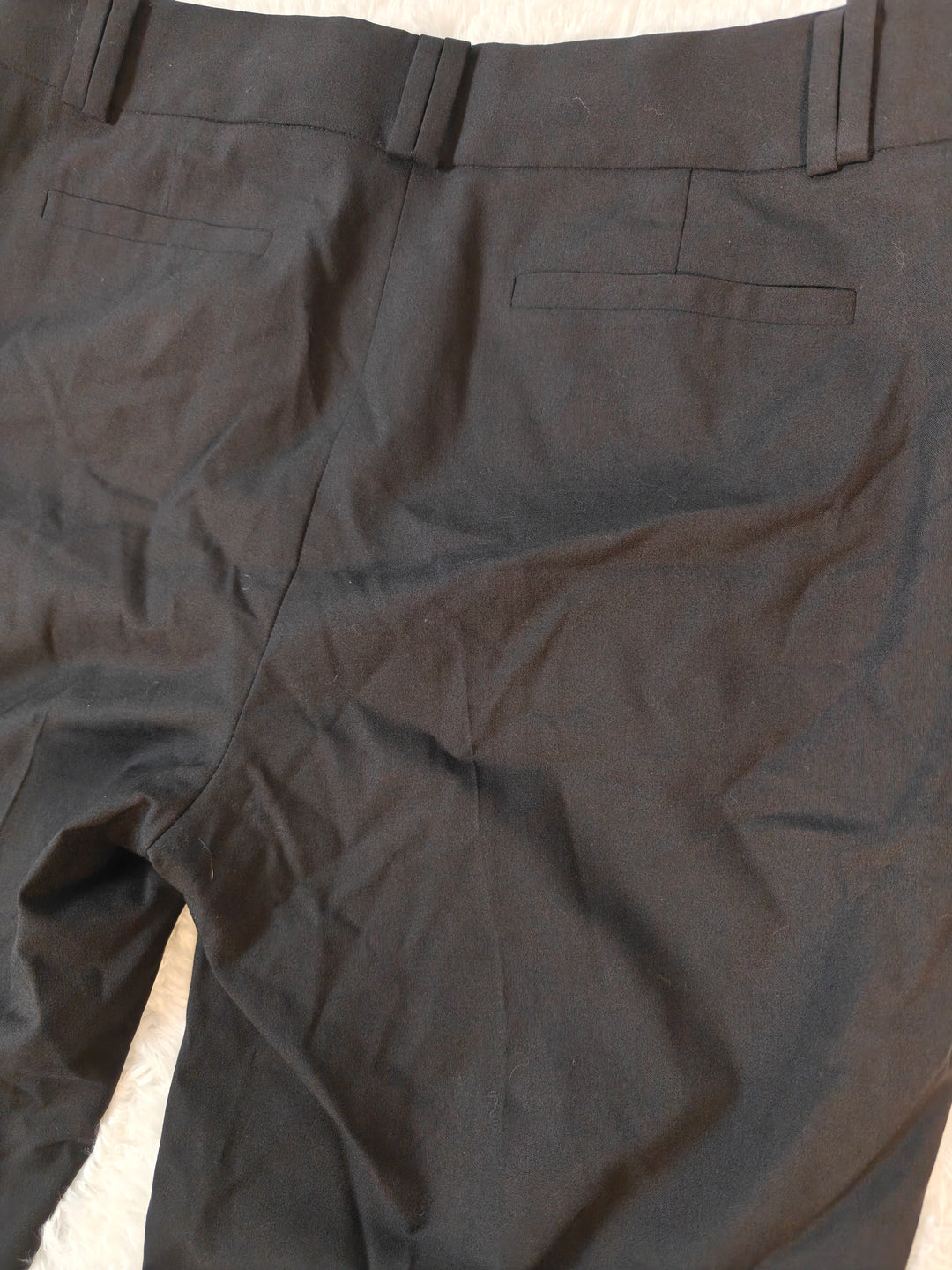 Womens Banana Republic Jackson Fit Dress Pants Black Size 12L