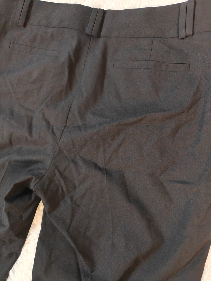 Womens Banana Republic Jackson Fit Dress Pants Black Size 12L