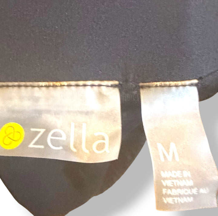 Zella Black Running Workout Shorts Built In Liner Elastic Waist NWT Size Medium