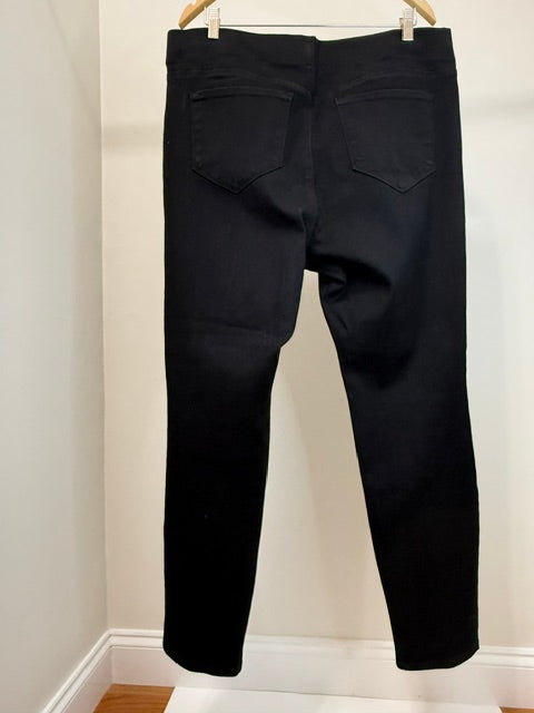 NYDJ Legging Pull On Jeans Black 16W Plus Size