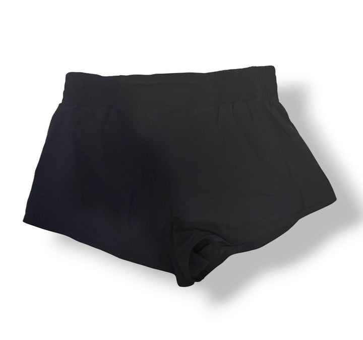 Zella Black Running Workout Shorts Built In Liner Elastic Waist NWT Size Medium