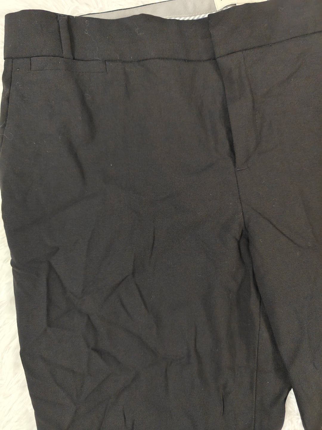 Womens Banana Republic Logan Fit Dress Pants Black Size 14L