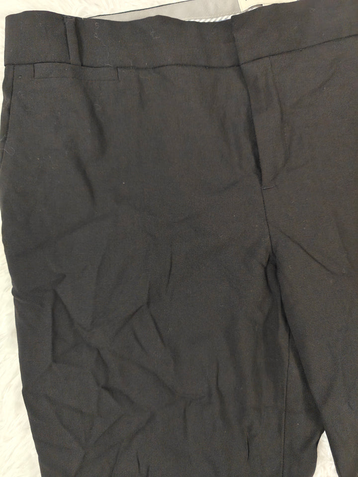 Womens Banana Republic Logan Fit Dress Pants Black Size 14L