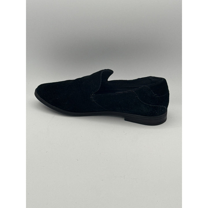 Rockport Black Suede Slip-On Loafers Size 10