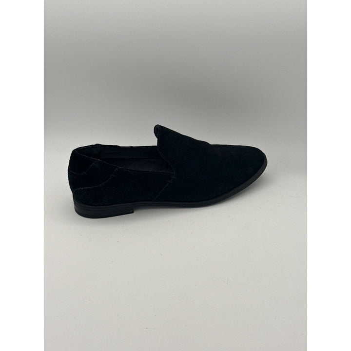 Rockport Black Suede Slip-On Loafers Size 10