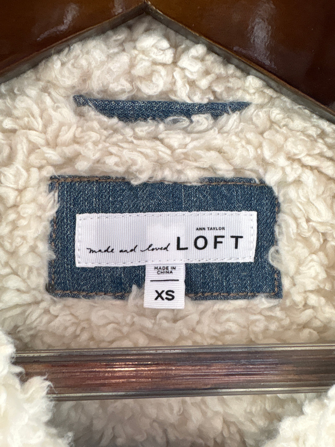 Women’s Ann Taylor Loft XS Light Blue Jean Jacket
