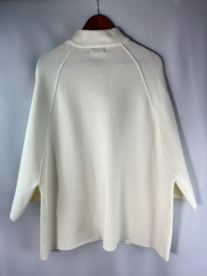 Women’s Parfois Ivory Cape Coatigan Size 2x