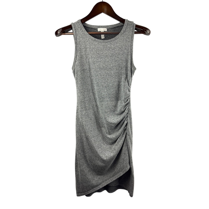 Women’s Leith Small Heather Grey Tank Dress w/ Ruched Side