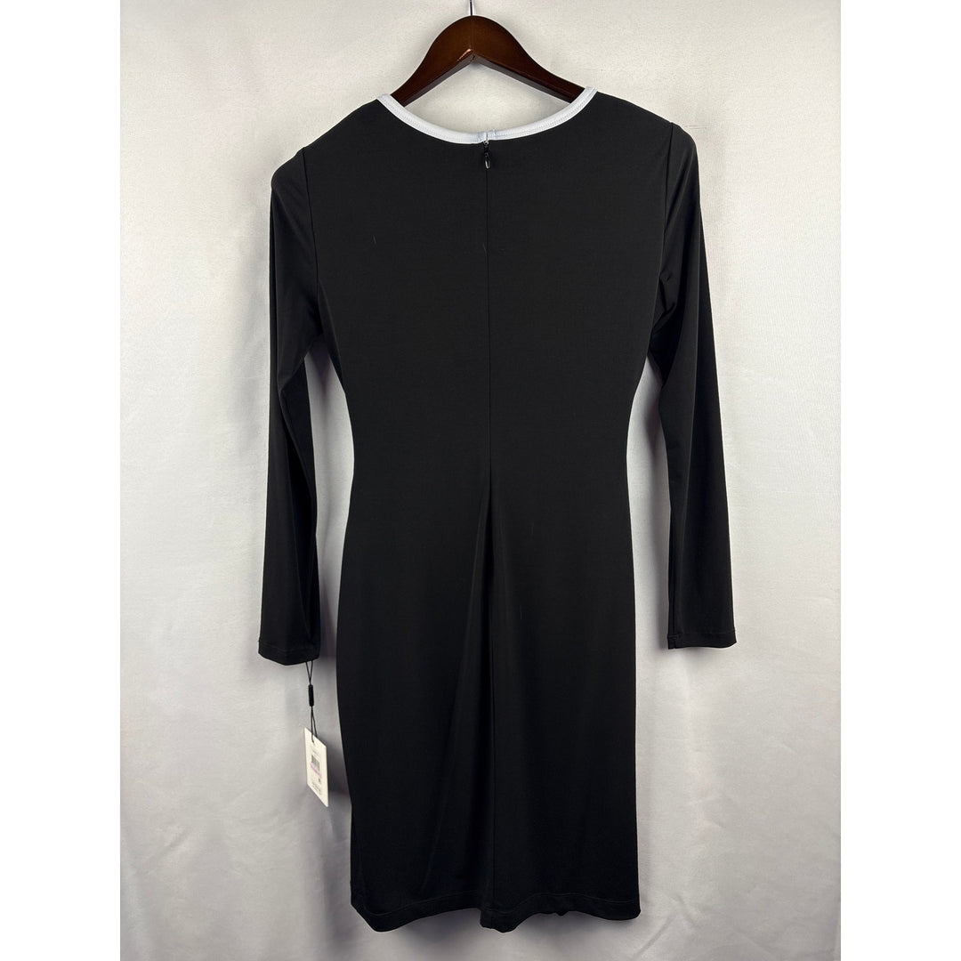 Women’s Calvin Klein Size 6 Black Long Sleeve Bodycon Dress
