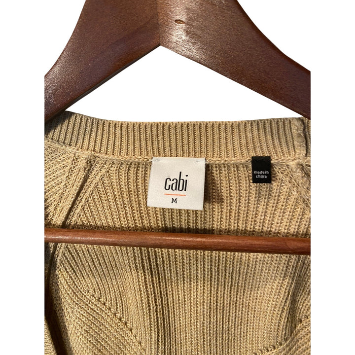 Cabi Long Sweater Coat Women's Size M