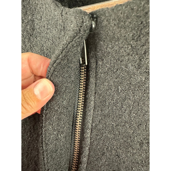 Women’s Kenar Wool and Leather Contrast Jacket Size Small