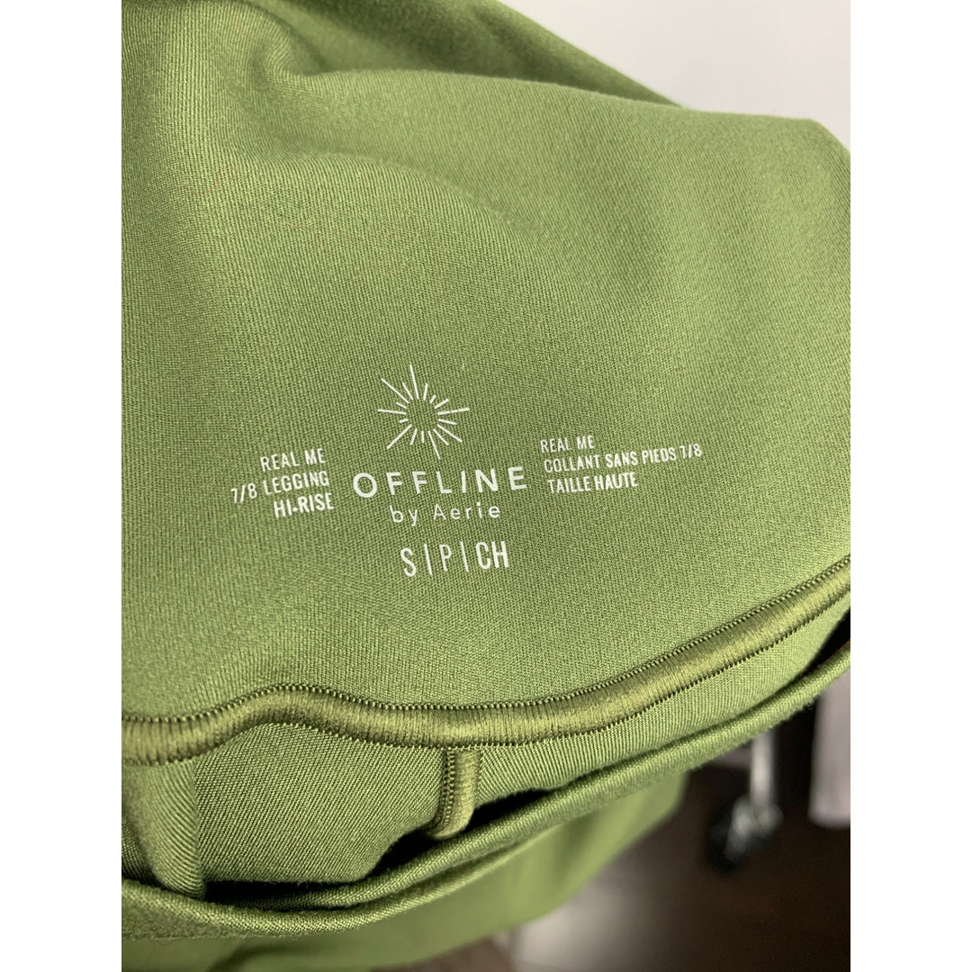 Offline By Aerie Green 7/8 Legging Hi-Rise