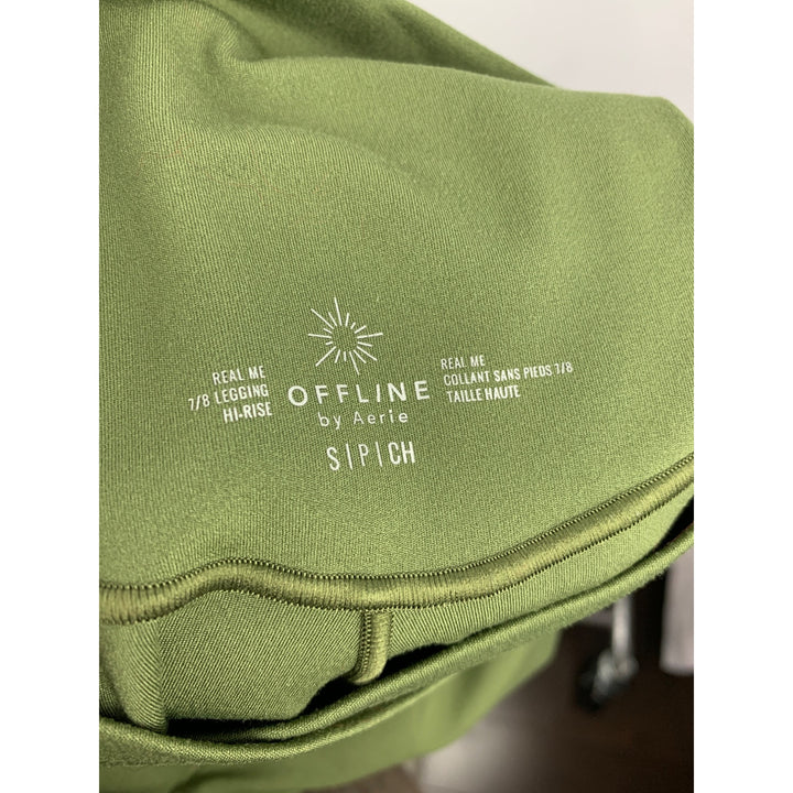 Offline By Aerie Green 7/8 Legging Hi-Rise