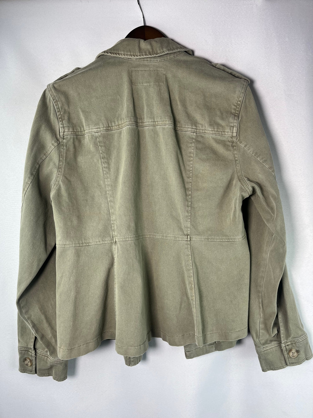 Womens Torrid Size 2X Olive Green Military Utility Jacket