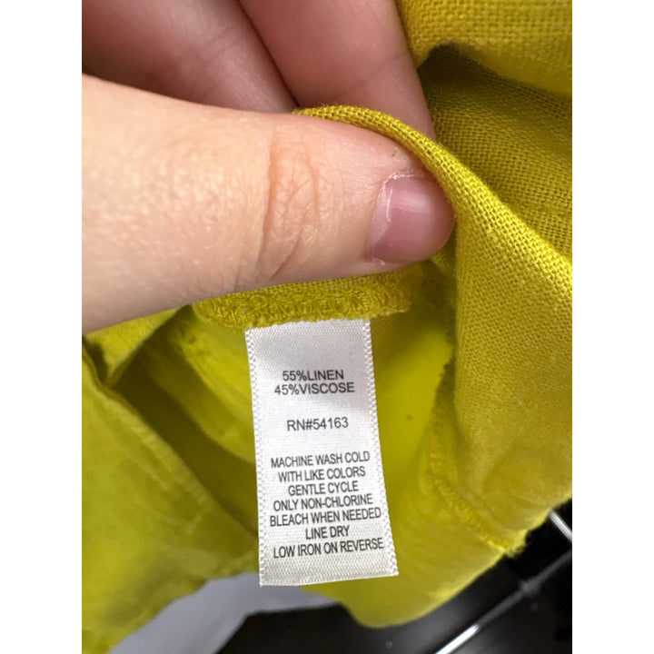 Women’s Marc New York Large Bright Yellow Lightweight Blazer